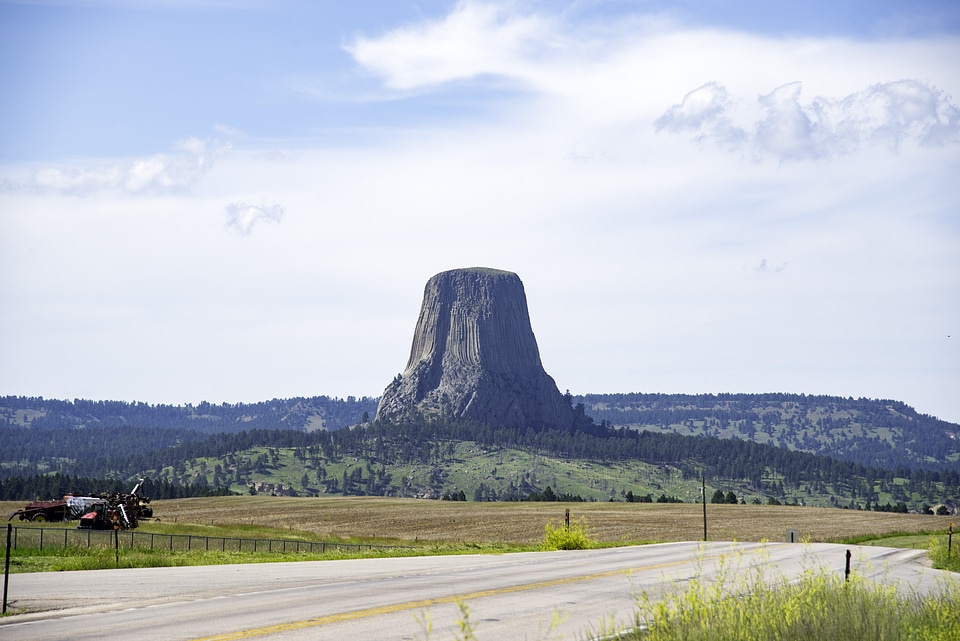 Devil's Tower from Far Away