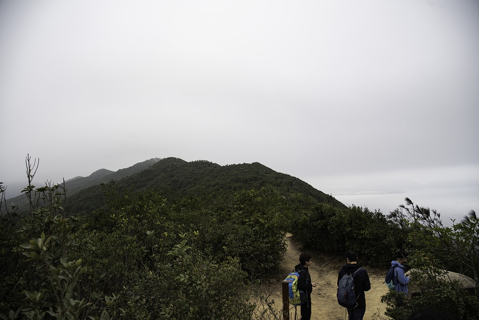 People Hiking on the Mountaintop