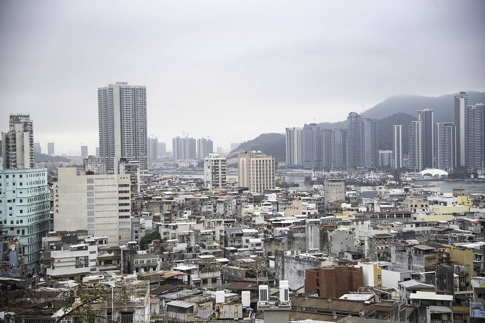 Many Buildings of Macau