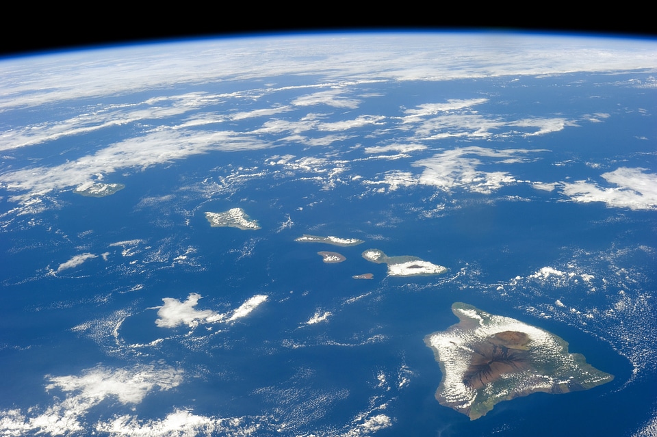 Hawaii from Space in 2014