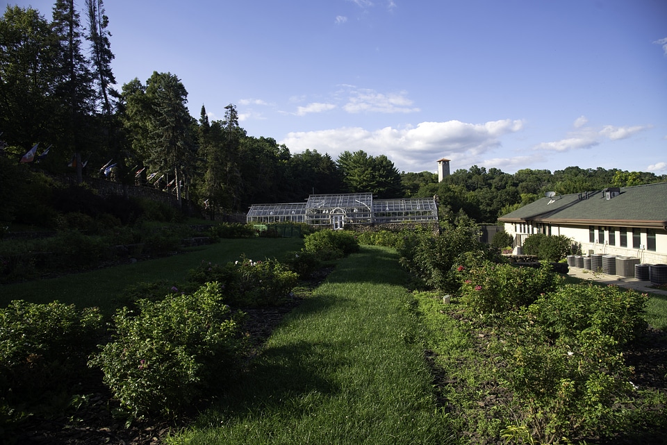 Landscape inside the Gardens