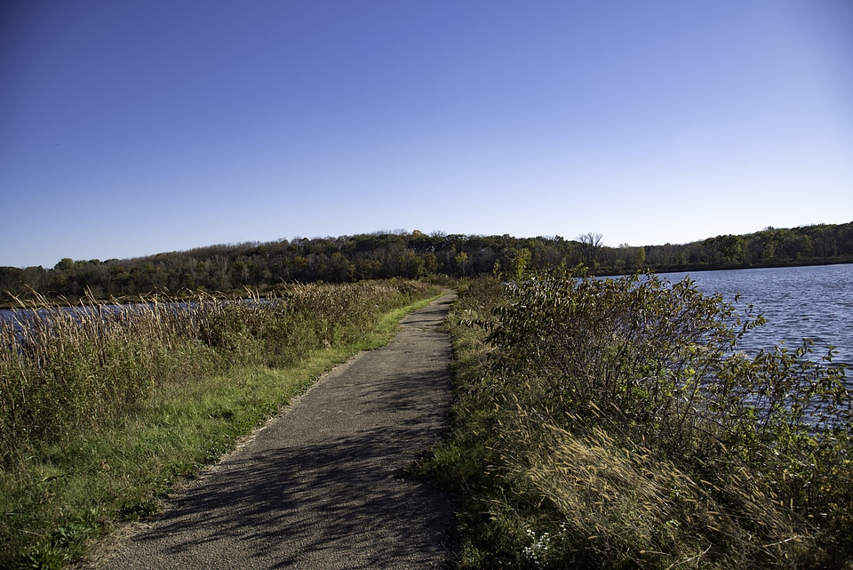 Hiking Trail across the lakes