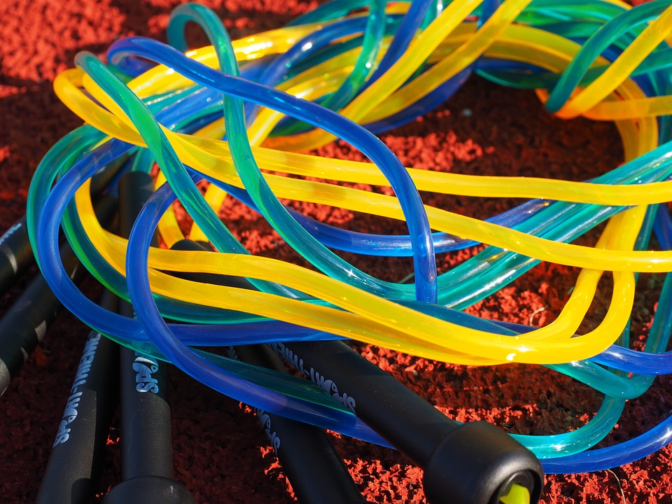 Kunsstoffseile jumping rope sport