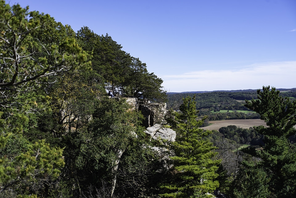 Gibraltar Rock Overlook and landscape