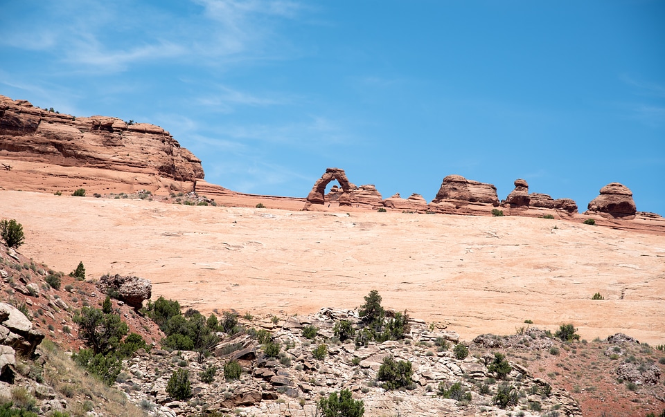 Delicate Arch in the Desert