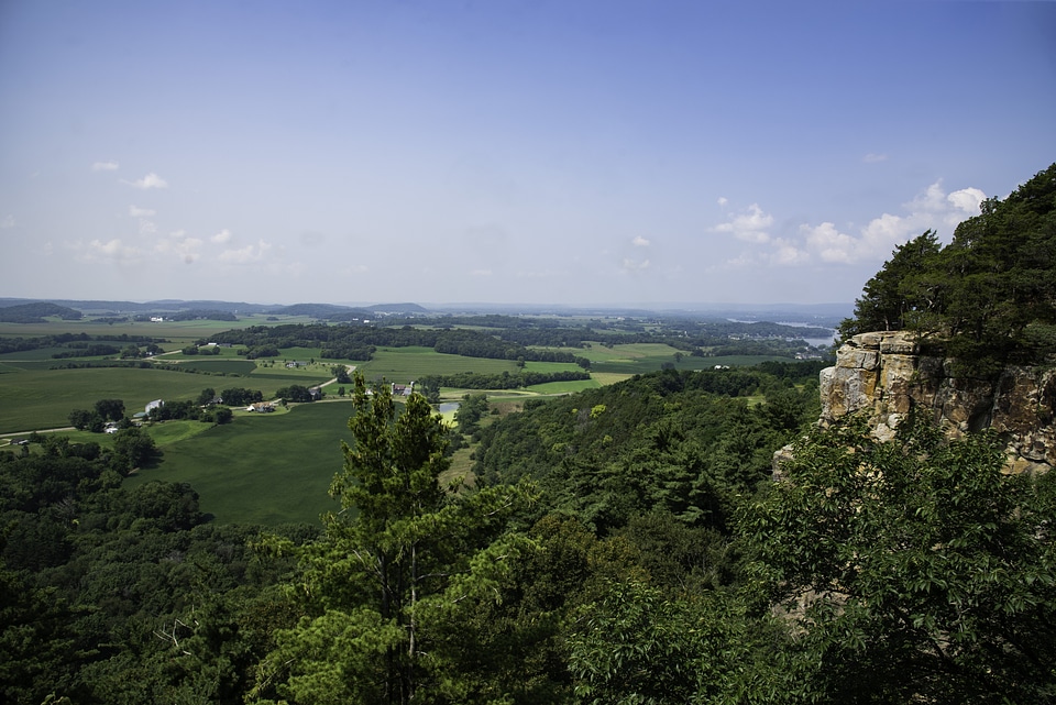Clear day at Gibraltar Rock