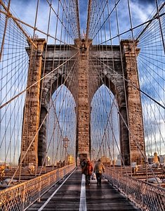 Historic bridge new york city photo