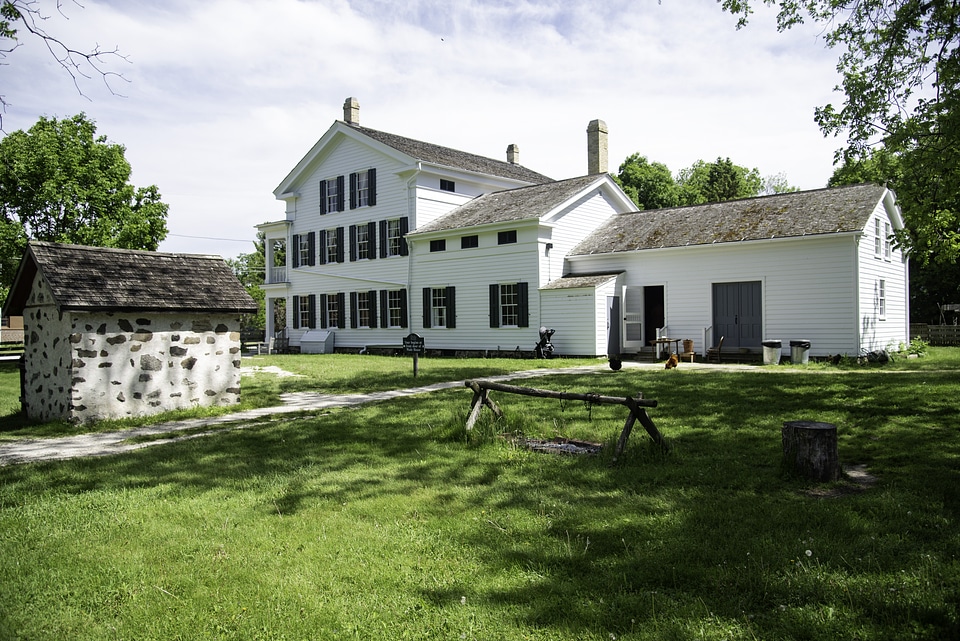 Wade House in the landscape