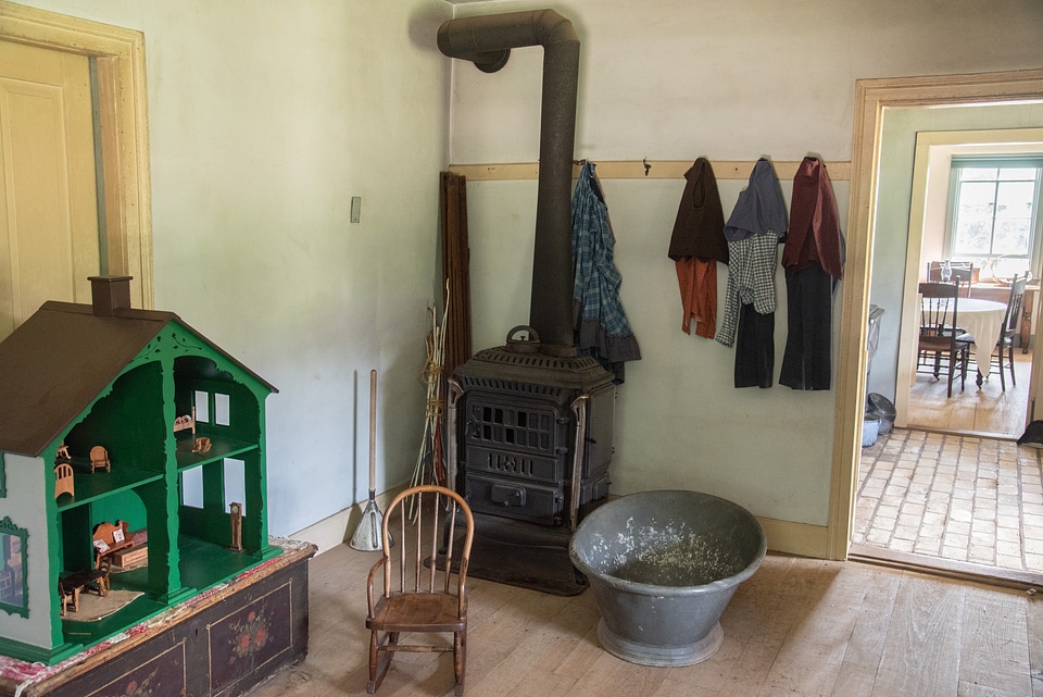 Corner of the Child's room in Farmhouse