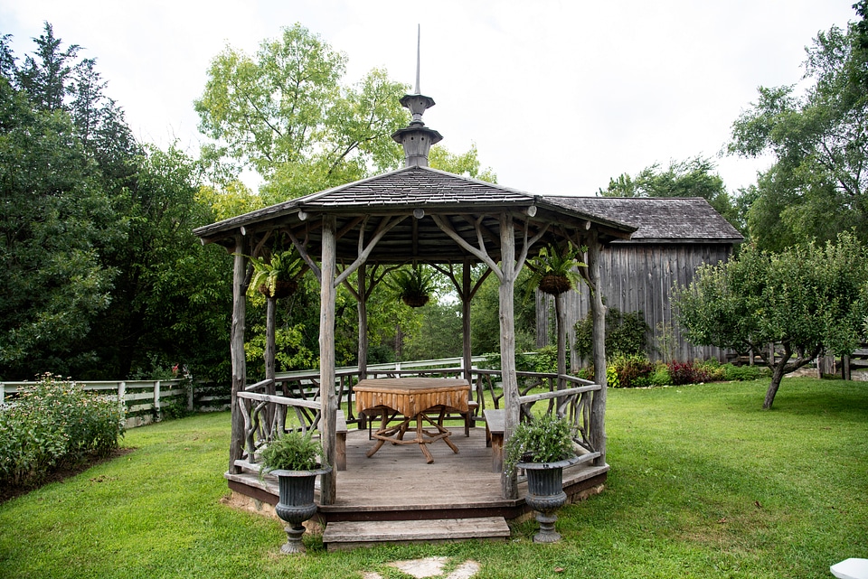Gazebo in Yard of Old World Wisconsin