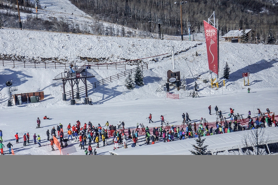 Ski Resort in Salt Lake City, Utah photo