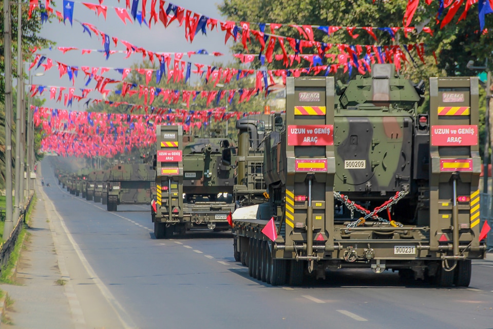 Military Demonstration in Istanbul, Turkey