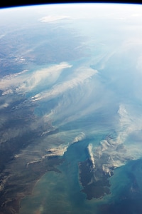 Satellite View of the Northern Territory of Australia photo
