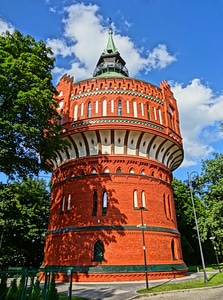 19th Century Water Tower in Bydgoszcz photo