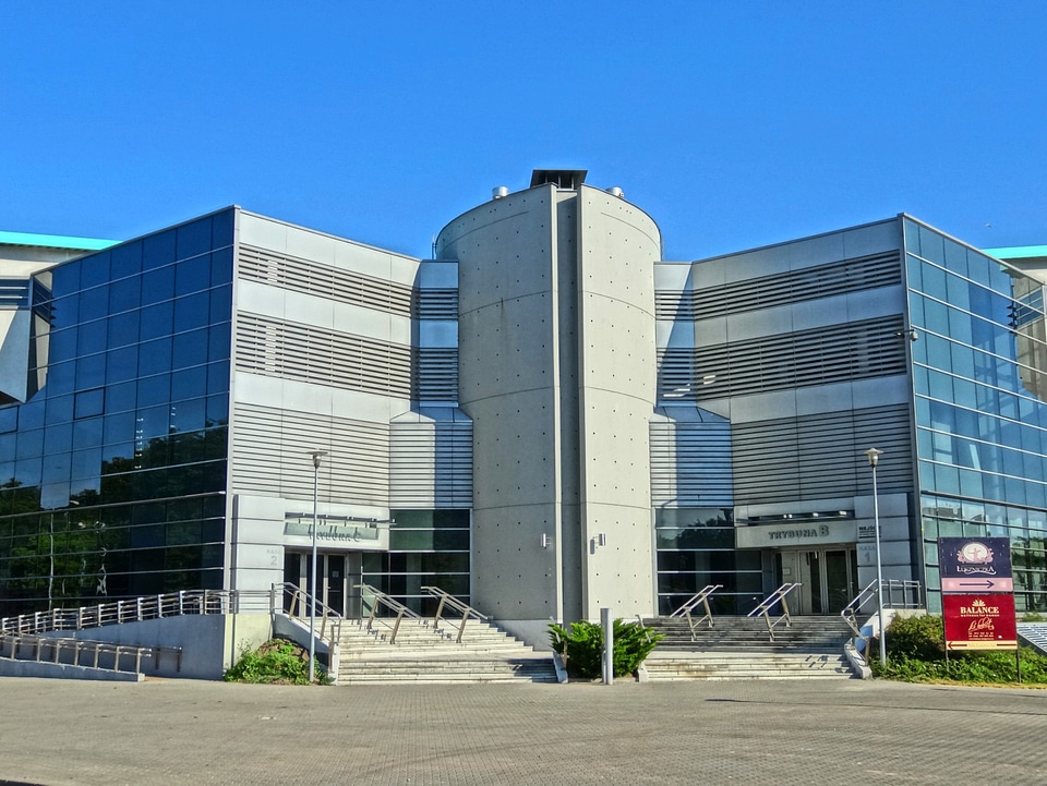 The sport, show and fair arena inn Bydgoszcz