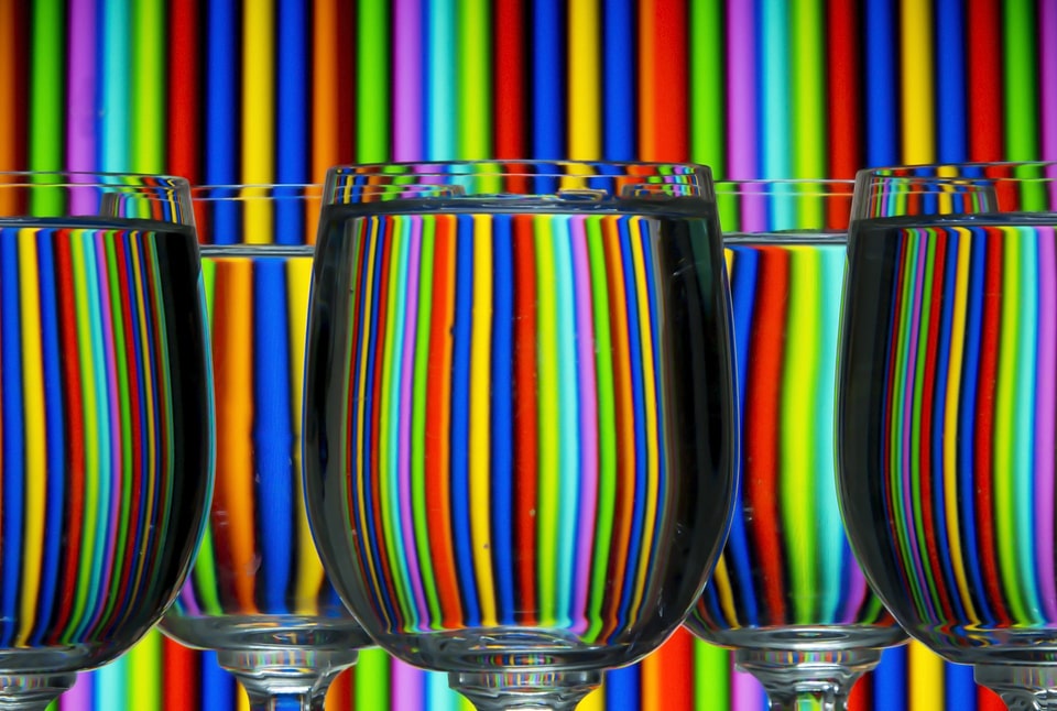 Water clear backgrounds