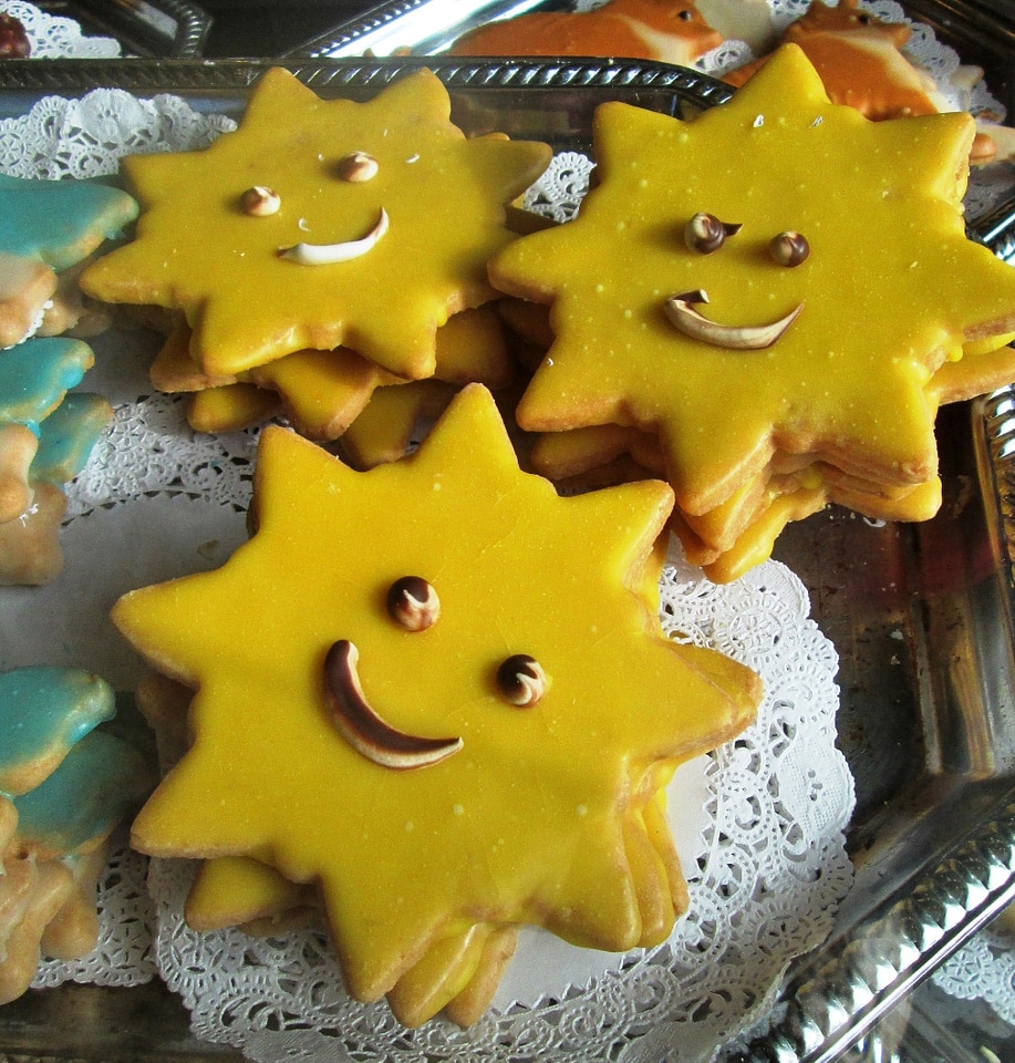 Happy Star Cookies
