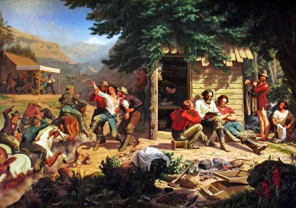 Sunday Morning in the Mines, California