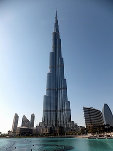 The tallest building in the world, Burj Khalifa in Dubai, United Arab Emirates, UAE