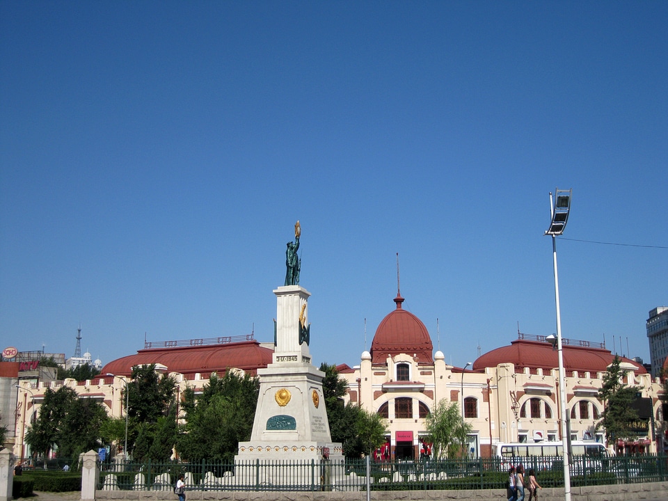 Monument to Soviet soldiers in Harbin's Nangang District