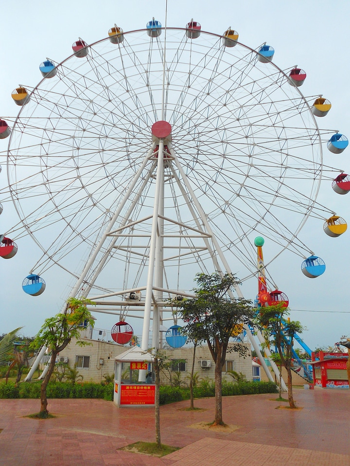 Ferris Wheel at Baishamen Park