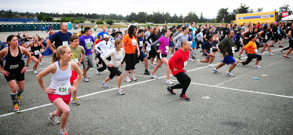 Big Sur Mud Run 2012 warmup