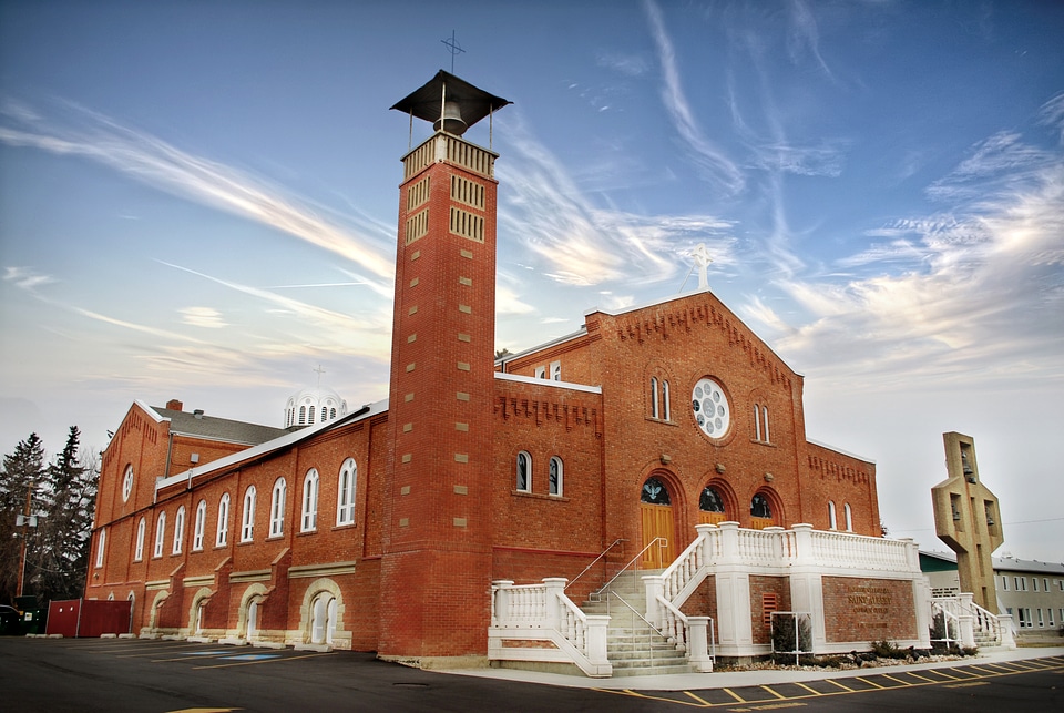 St. Albert Parish building in Alberta