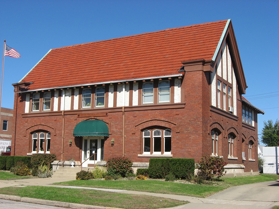 The Carnegie Library in Linton, Indiana