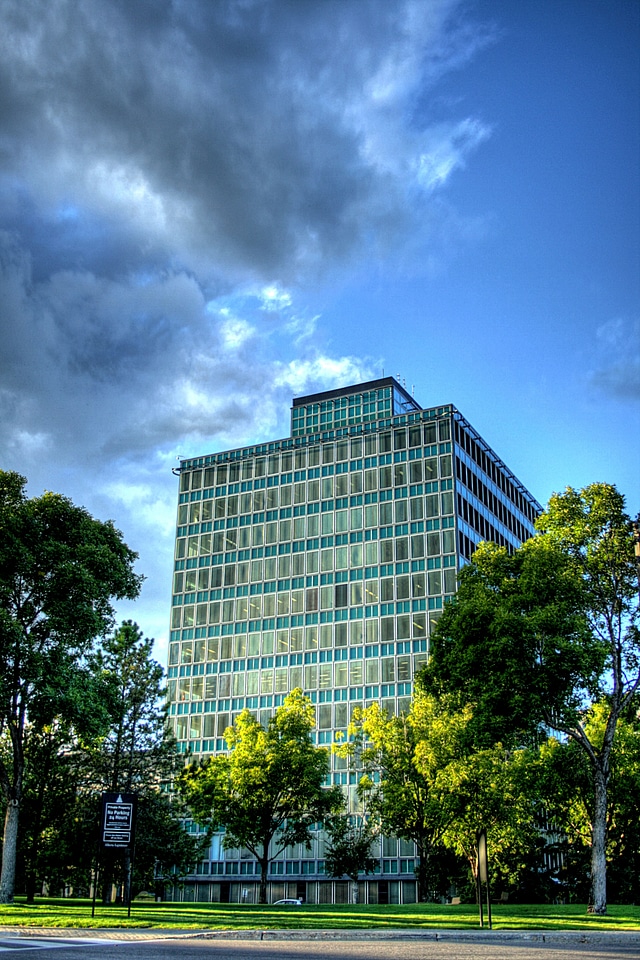 The Legislature Annex building in Edmonton