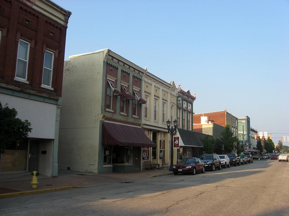 Huntingburg Commercial Historic District, Indiana