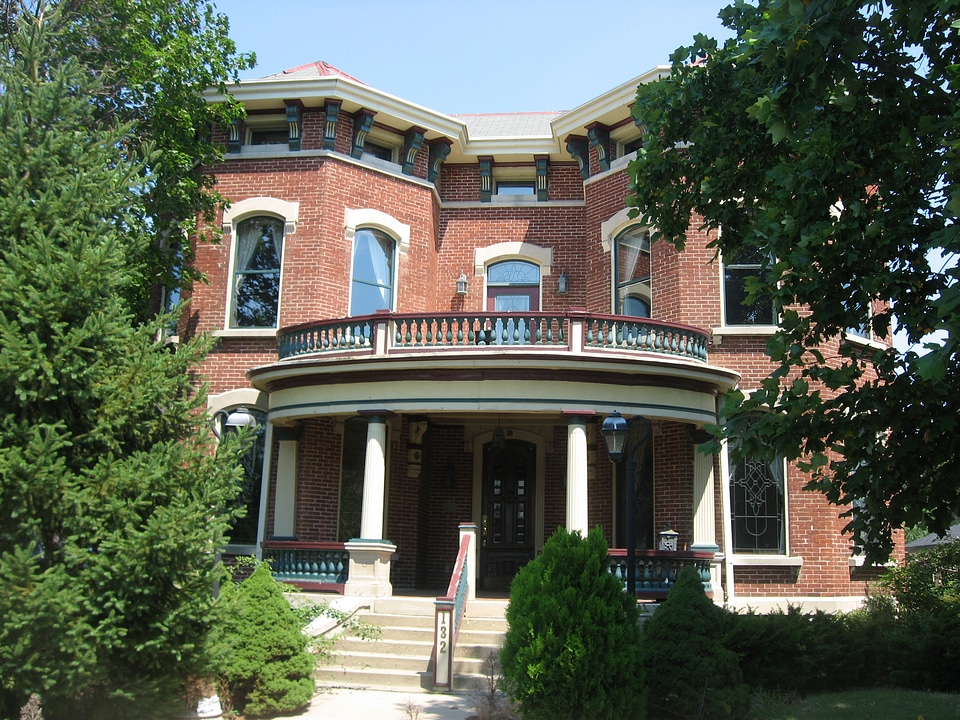 John Hamilton House in Shelbyville, Indiana