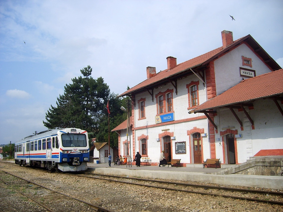 Havza railway station in Turkey