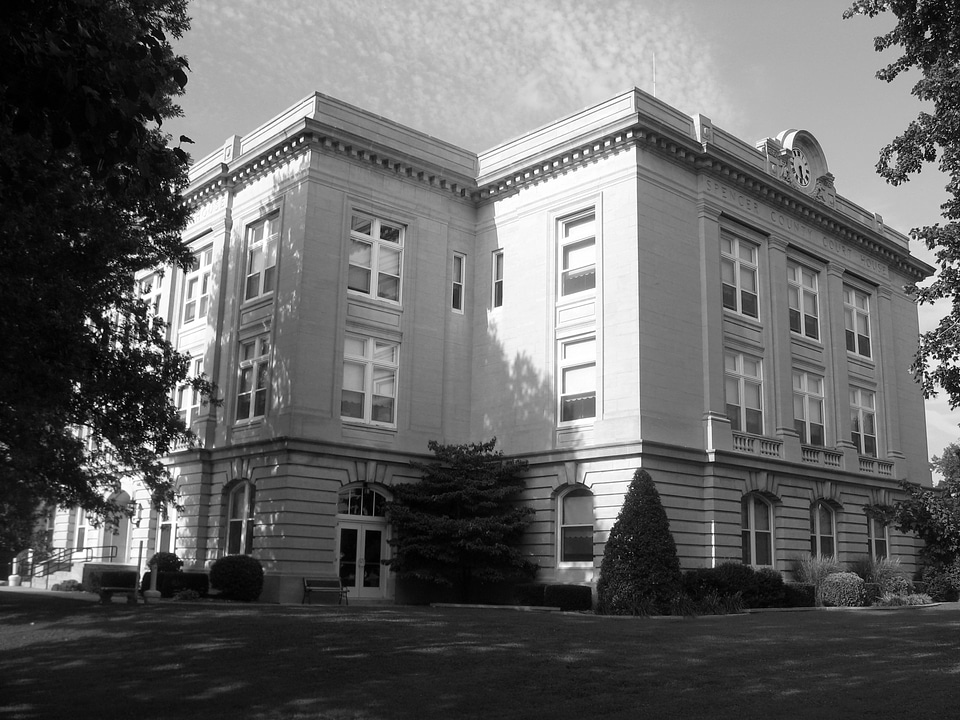 Spencer County Courthouse in Rockport, Indiana