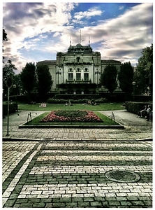 Parliament in Bergen, Norway photo