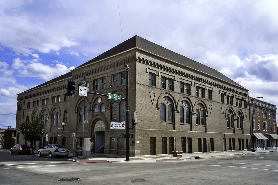 Cheyenne Masonic Temple in Wyoming