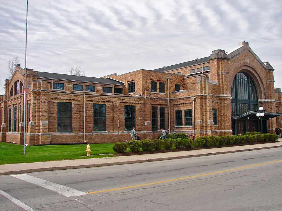 Pennsylvania Railroad Station in Fort Wayne, Indiana