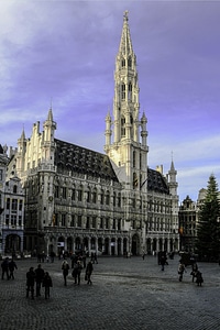 Town hall of Brussels, Belgium photo