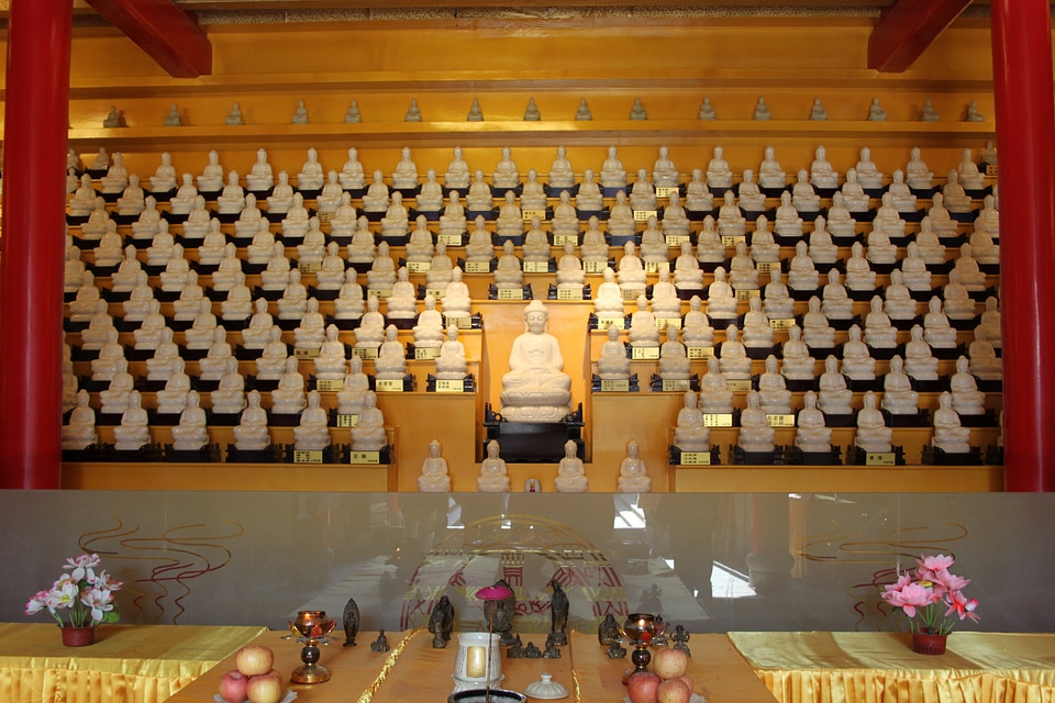Inside the Guiyuan Temple in Wuhan