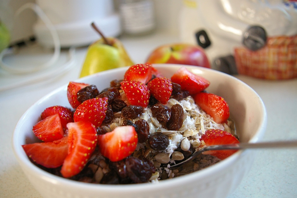 Granola Bowl with fruit