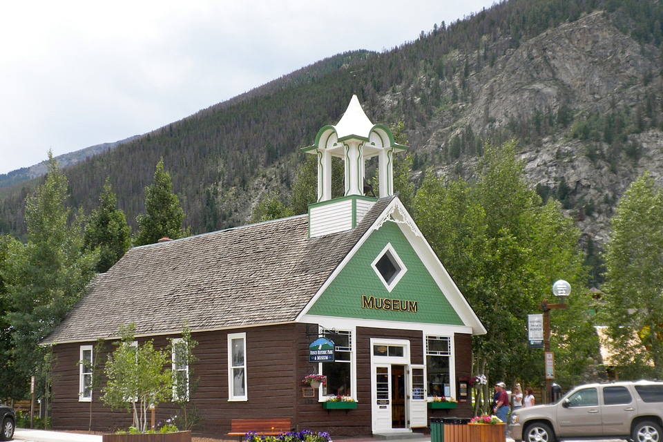 Frisco Schoolhouse in Colorado