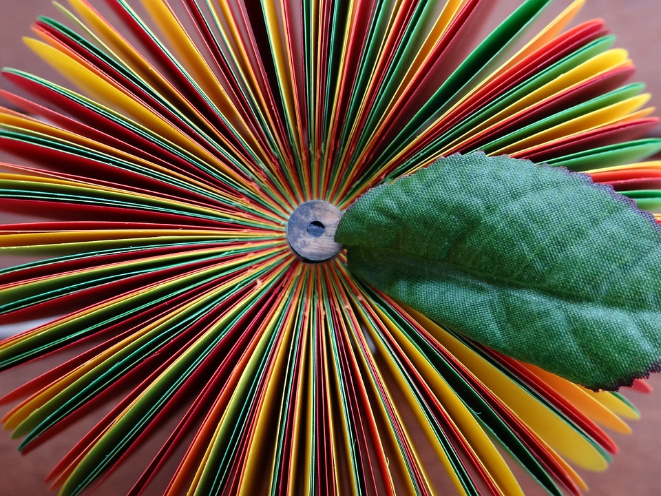 Apple colorful pattern