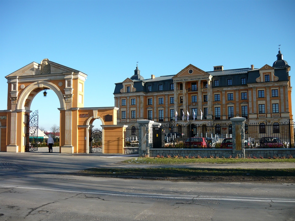 Amber Palace and Gateway in Włocławek, Poland