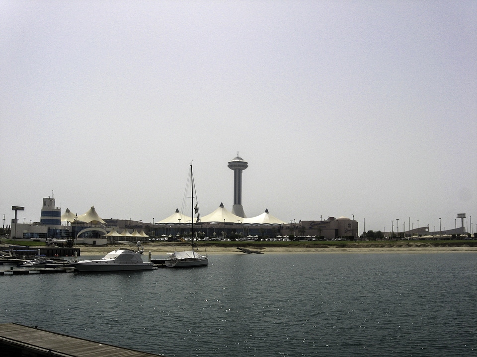 Marina Mall view in Abu Dhabi, United Arab Emirates, UAE