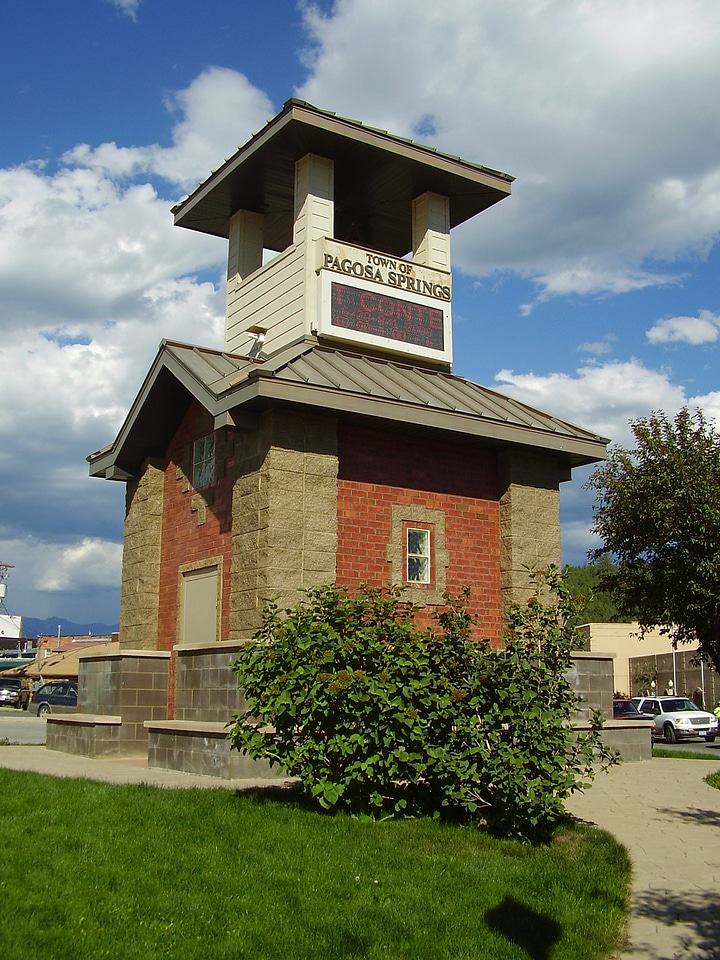 Tower of Pagosa Springs in Colorado
