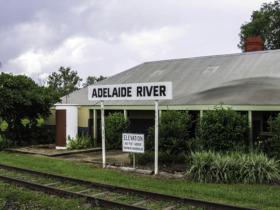 Adelaide river Station in Northern Territory, Australia