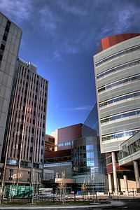 University Hospital complex at the University of Alberta in Edmonton