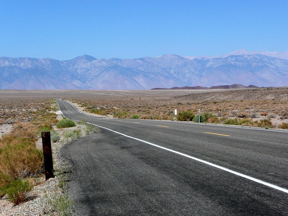 Road to Death Valley, California photo