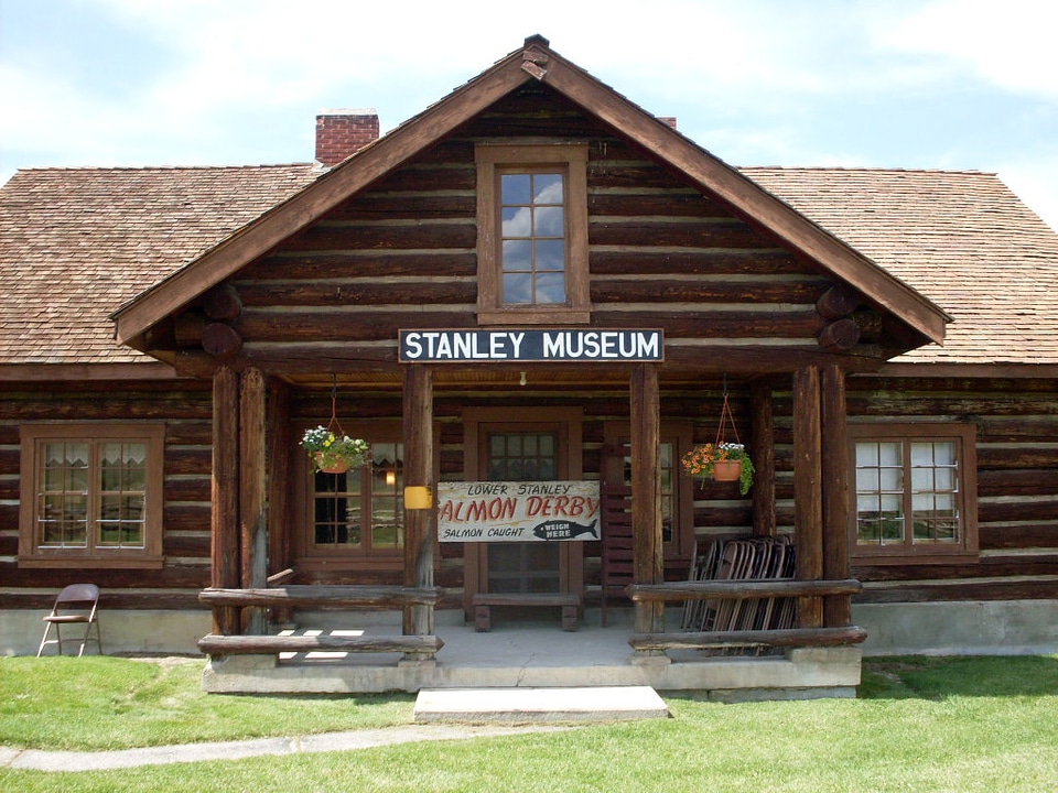 Log Cabin Museum in Stanley, Idaho