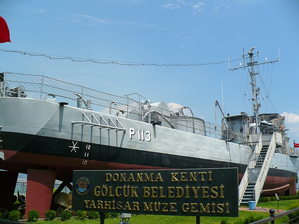 Yarhisar Museum Ship in Gölcük, Turkey