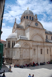 St. James's Cathedral in Sibenik, Croatia photo